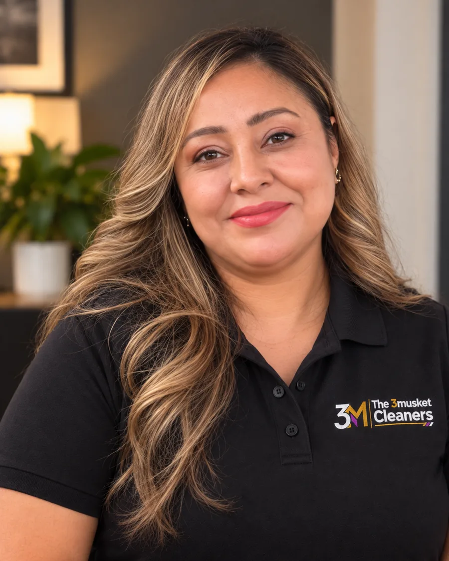 Sandra Garcia-Valdez, owner of The 3musket Cleaners